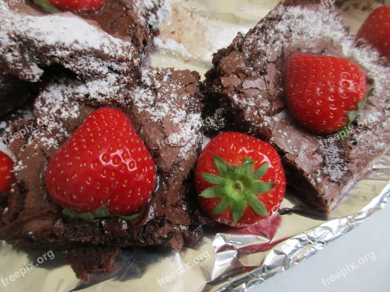 Cake Brownie Cookies Fudge Birthday