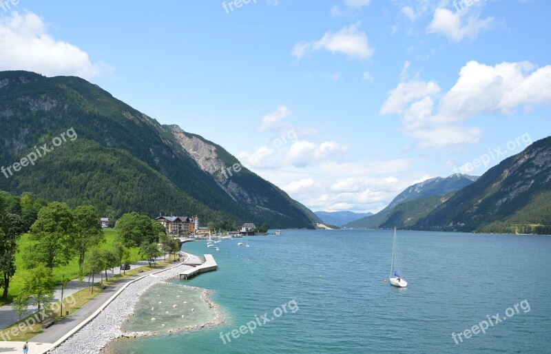 Achensee Pertisau Tyrol Austria Tyrolean Alps