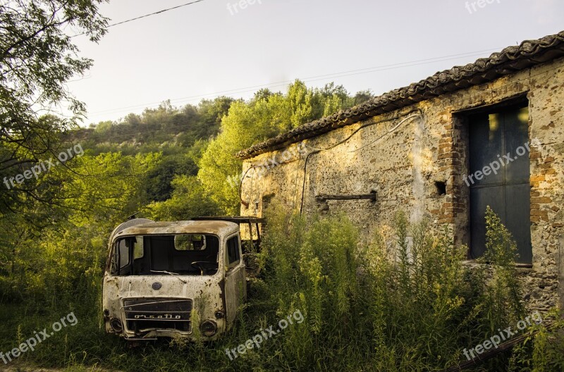 Fart Truck Ruined House Campaign Rust