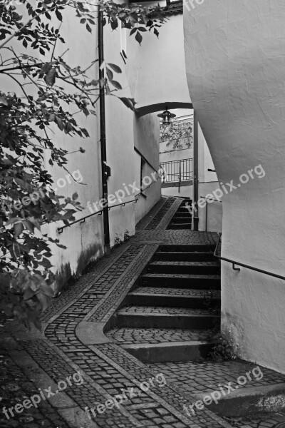 Passau Alley Architecture Atmospheric Bavaria