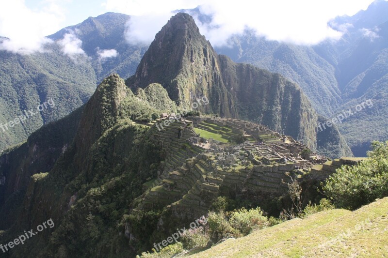 Peru Machu Picchu Inca Free Photos