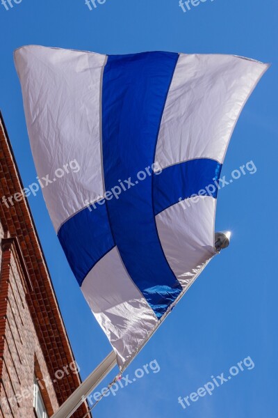 Flag Of Finland A Day Of Celebration Independence Free Photos