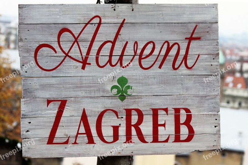 Advent Zagreb Tradition Manifestation Christianity