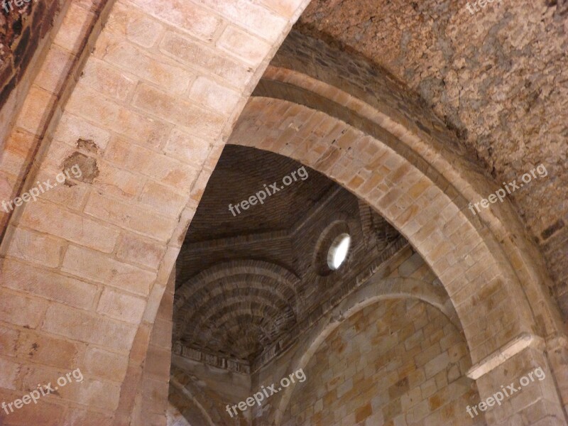 Navarre Aralar Church Barrel Vault Romanesque