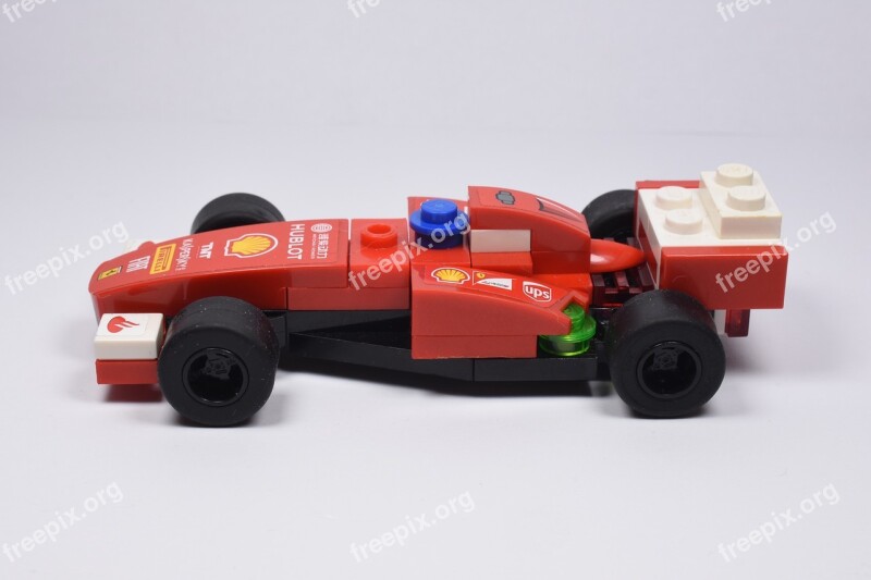 Lego Blocks Lego Car Lego The Red Car Back