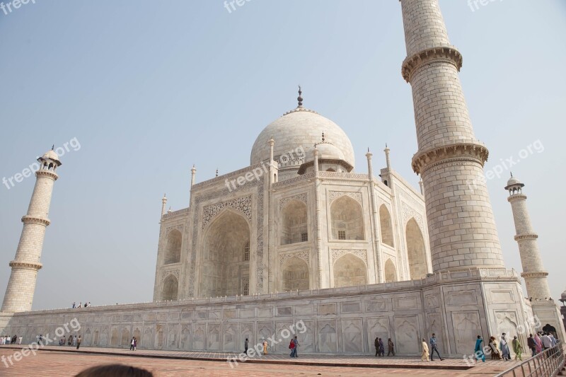 Taj Mahal India Unesco Agra Tomb