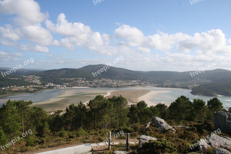 Ria Anllons Mount White Ponteceso Costa Da Morte