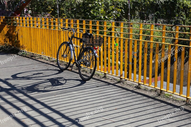 Bike Completed Turned Off Shadow Play Free Photos