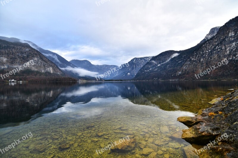 Lake Hallstatt Travel Austria Nature