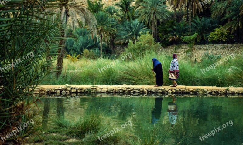 Oman Nature Aging Culture Lake