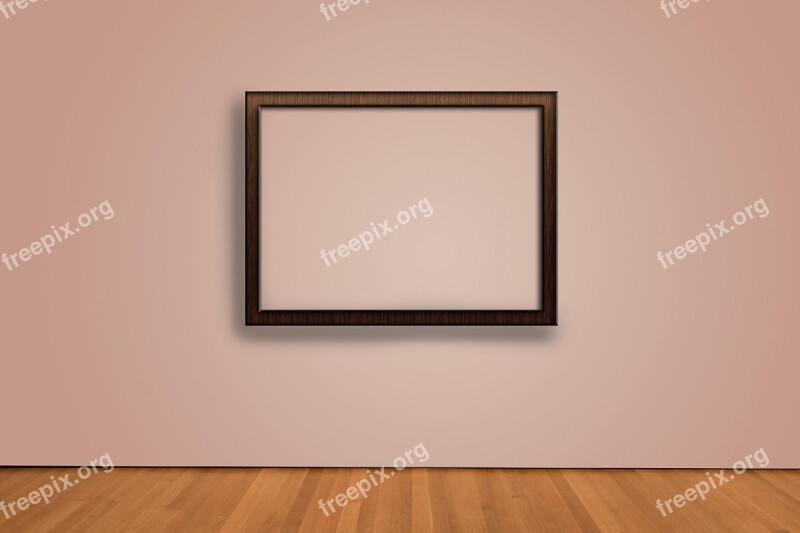 Poster Picture Frame Mockup Poster Mockup Empty Picture Frame