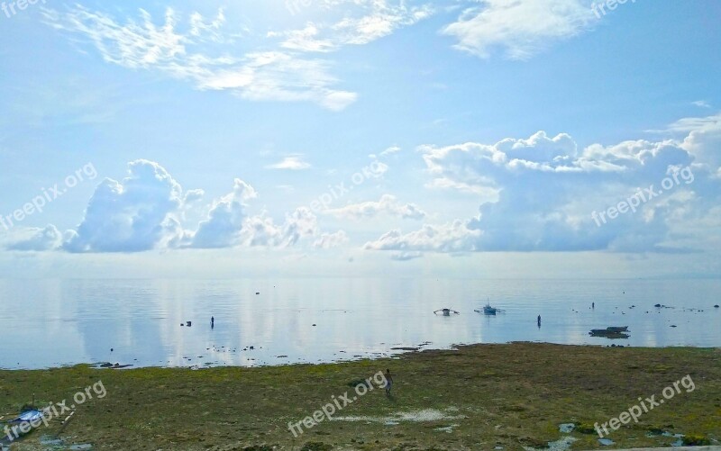 Beachfront Seafront Beach View Sea Blue