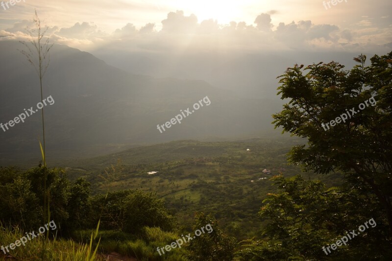 Barichara Santander Colombia Chicamocha Landscapes