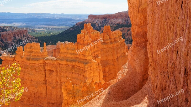 Bryce Canyon Sandstone Utah Park Canyon