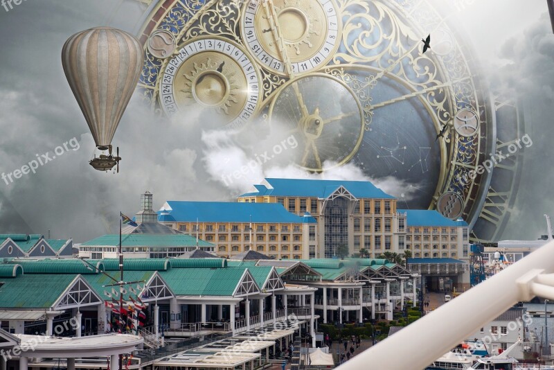 Composing South Africa Cape Town Steampunk Fantasy