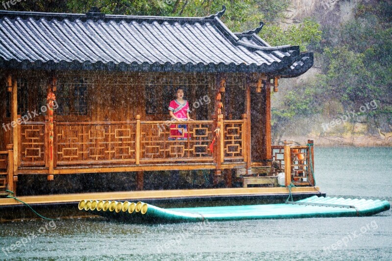 Lake Baofeng Zhangjiajie China Landscape