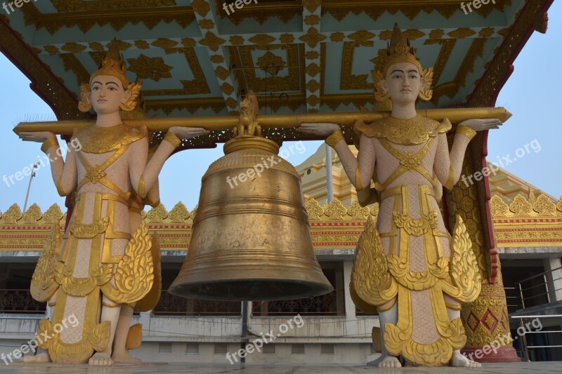 Pagoda Mumbai Buddhism Free Photos