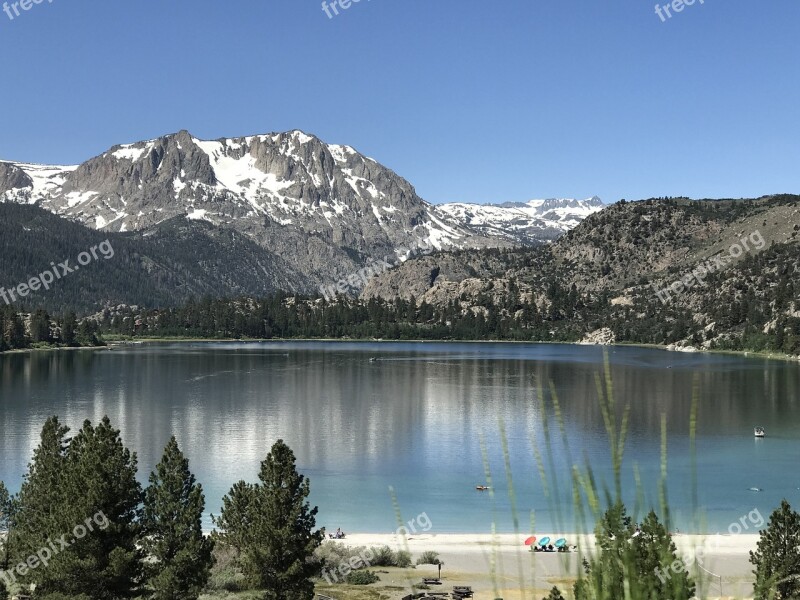 Nature Lake Mountain Tree Travel