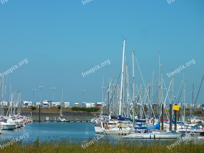 Port Sail Sea Boat Water