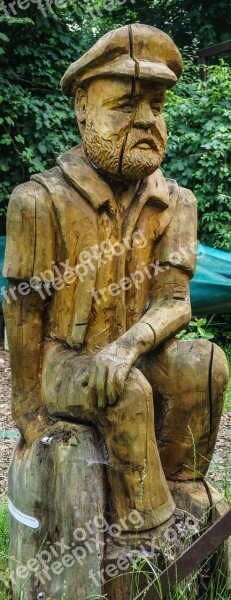 Wood Carving Art Figure Holzfigur