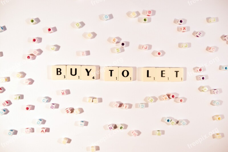 Buy To Let Mortgage Property Terminology Scrabble