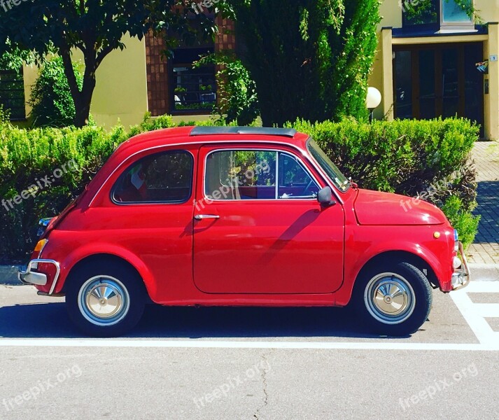 Fiat Italy 500 Oldtimer Classic