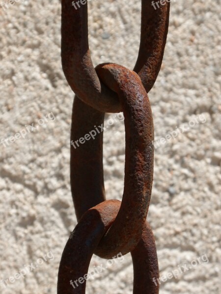 String Link Iron Oxide Links In The Chain