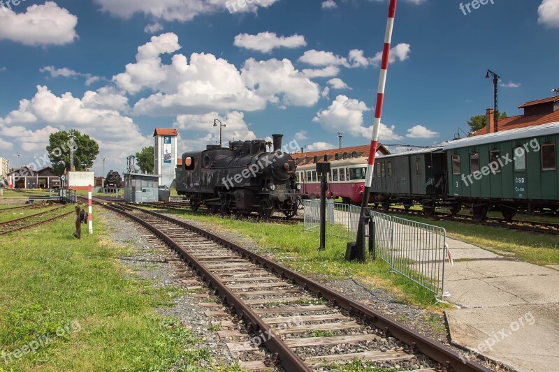 Train Wagons The Historical Train Railway Retro