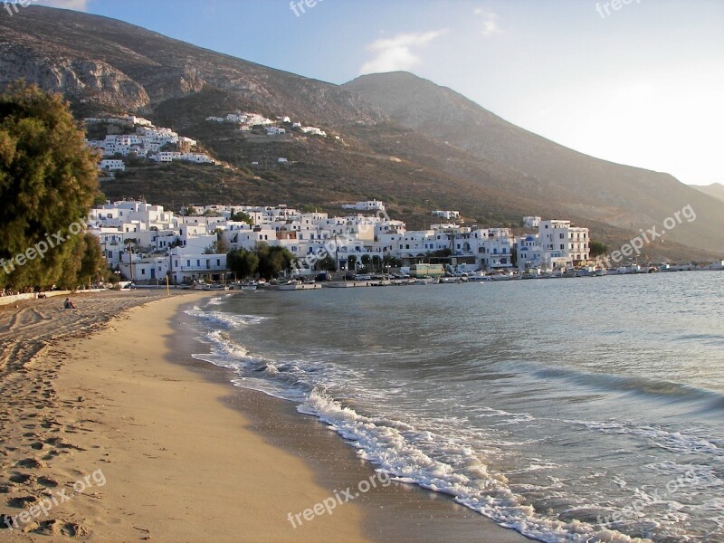 Amorgos Cyclades Egiali Island Hopping Aegean Sea