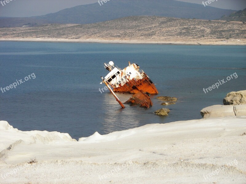 Milos Sarakiniko Greece Cyclades Island Hopping