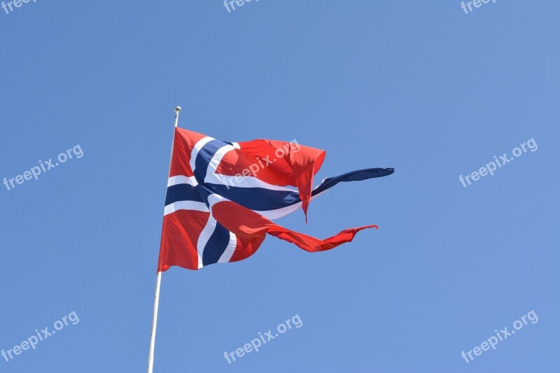 Norway Flag Travel Norwegian Country Flag