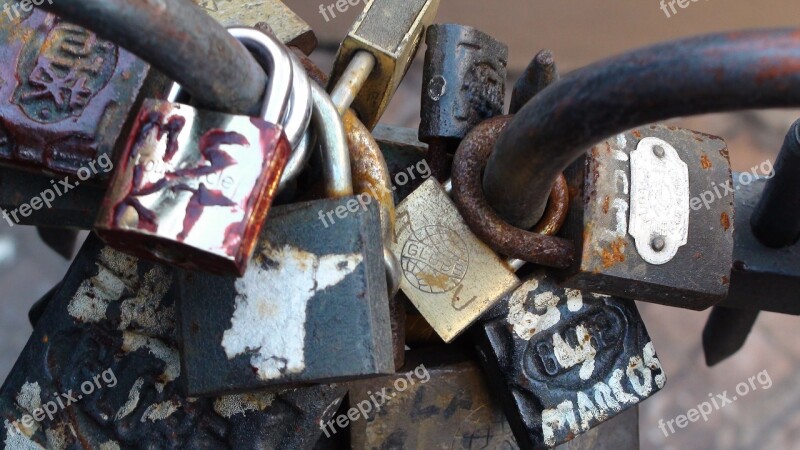 Locks Love Romance Free Photos