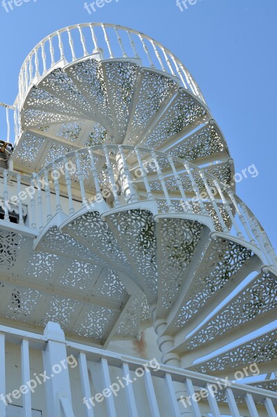 Hauteville House Guernsey Victor Hugo Staircase White