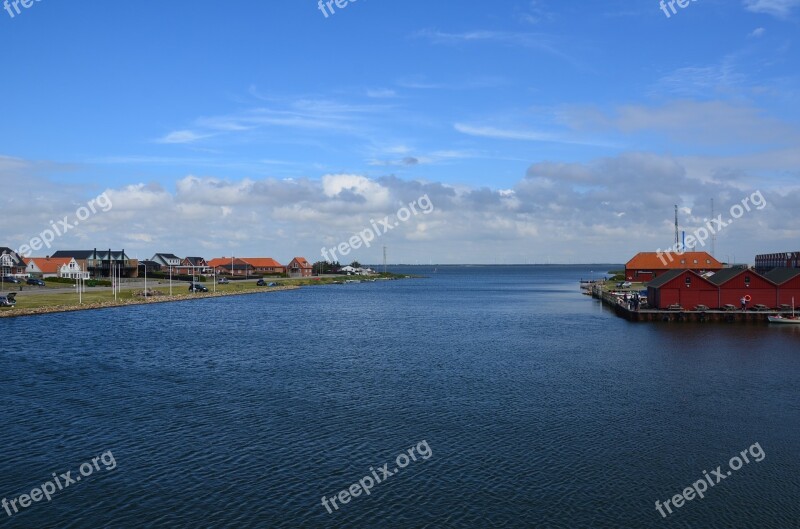 Denmark Thorsminde Nissum Fjord North Sea Nature