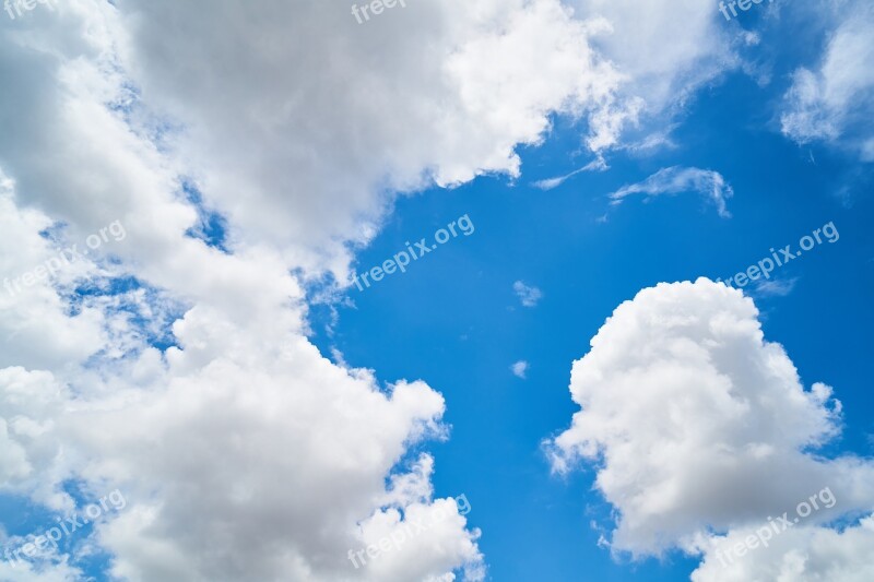 Cloud Blue Composition Sky Clouds