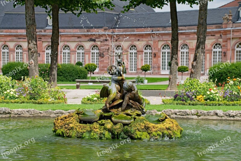 Castle Schwetzingen Baden Württemberg Germany Old Building