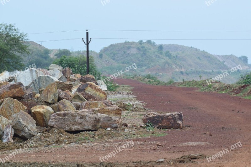 Village Road India Odisha Dhenkanal