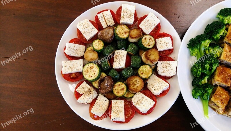 Tofu Food Flower Coconut Shiitake Mushroom Free Photos