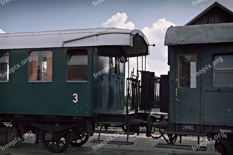 Train Wagons Railway The Historical Train Slovakia