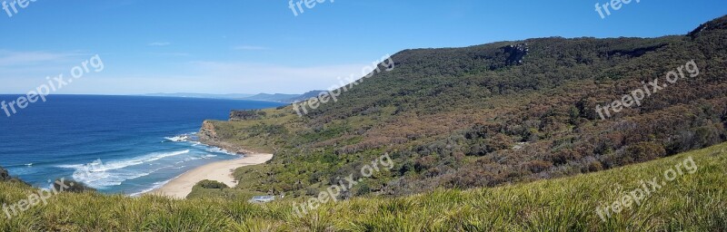 Bay Lilyvale New South Wales Australia Panorama