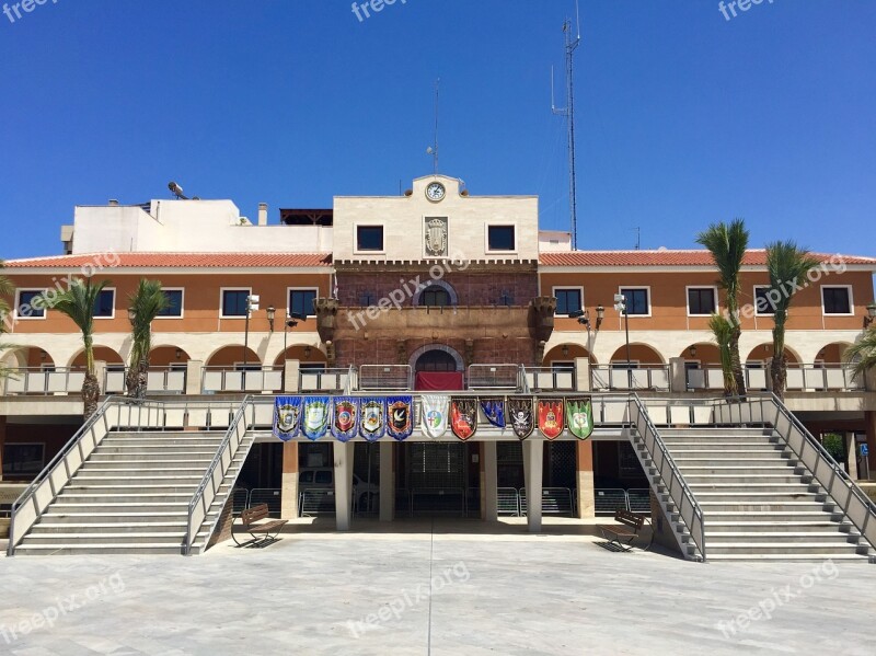 Ayuntamiento Guardamar Del Segura Costa Blanca Alicante Architecture