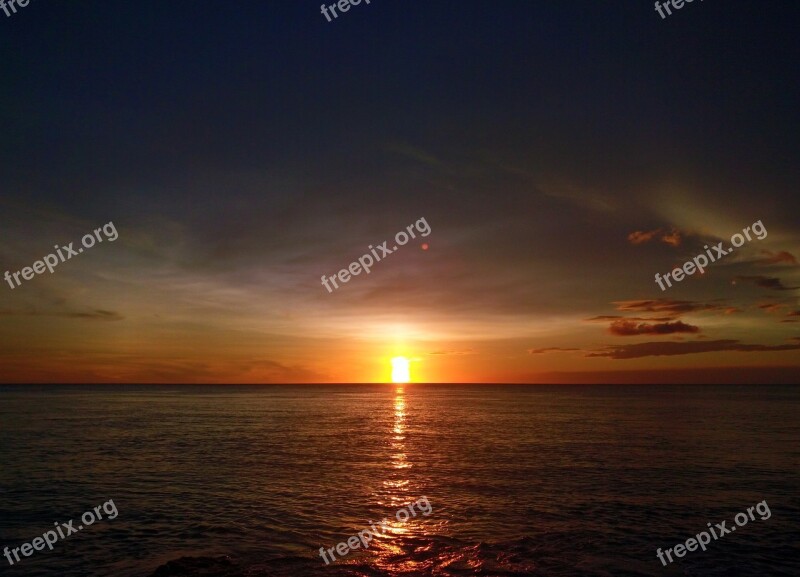 Kenting Sea Sunset Free Photos