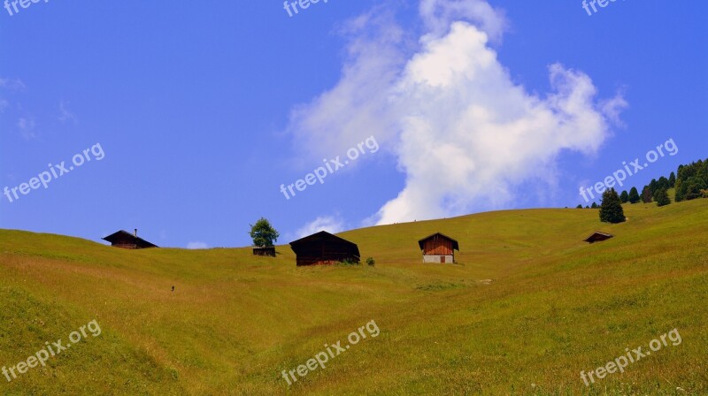 Alm Prato Dolomites House Mountain