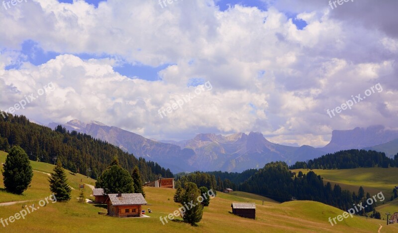 Alm Prato Dolomites House Mountain