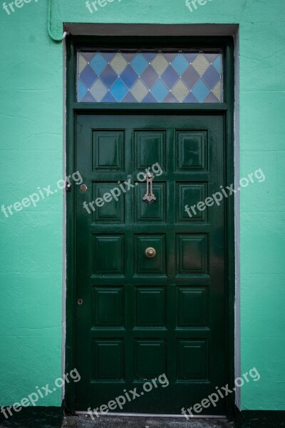 Door Input Ireland Dublin House Entrance