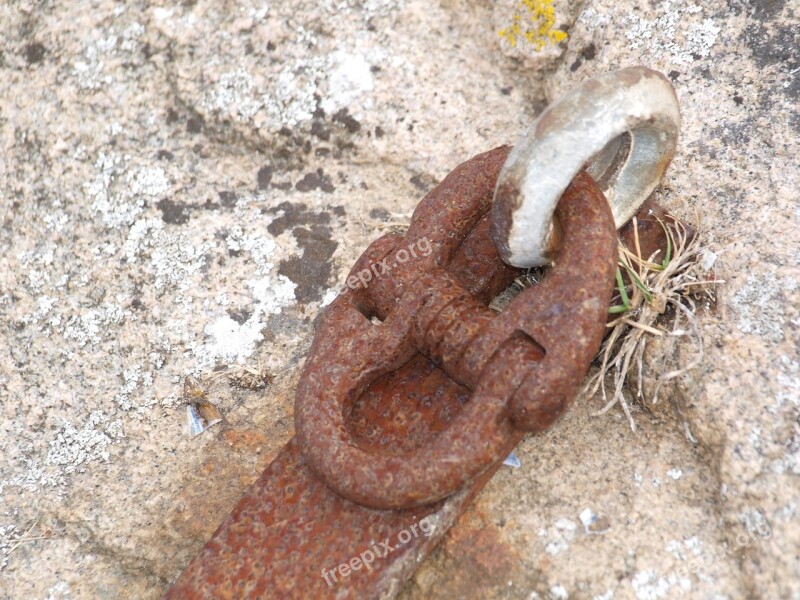 Chain Rusty Bran Water Lake