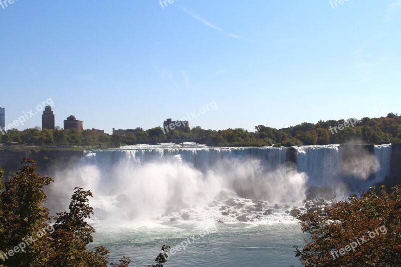 Waterfall Niagara Ontario Canada Falls