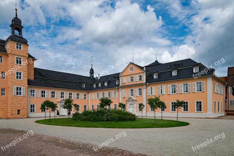 Castle Schwetzingen Baden Württemberg Germany Old Building