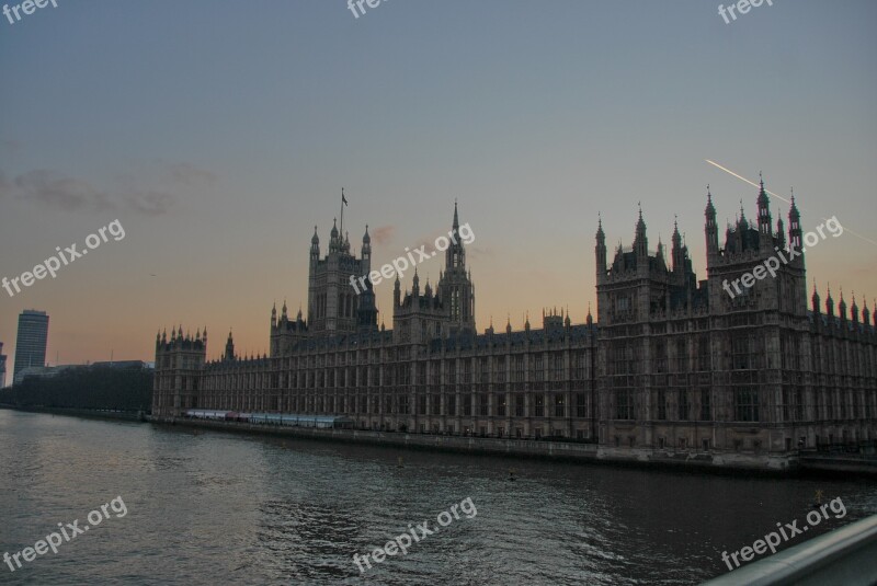 London Westminster England Parliament Landmark