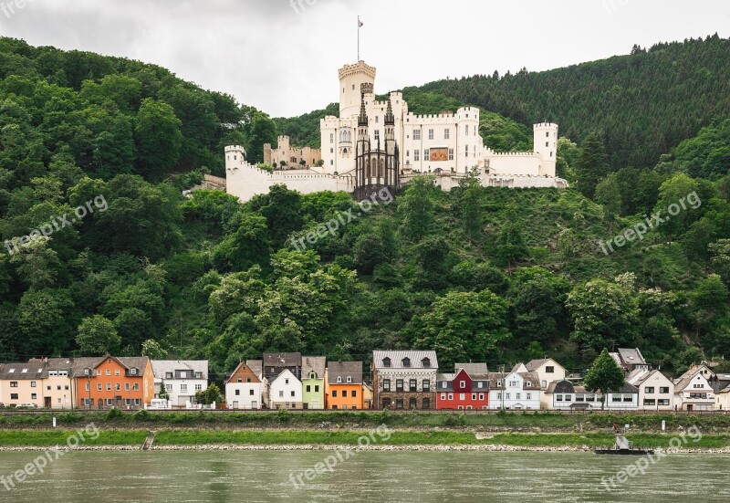 Castle Stolzenfels Weltkulturebe Places Of Interest River